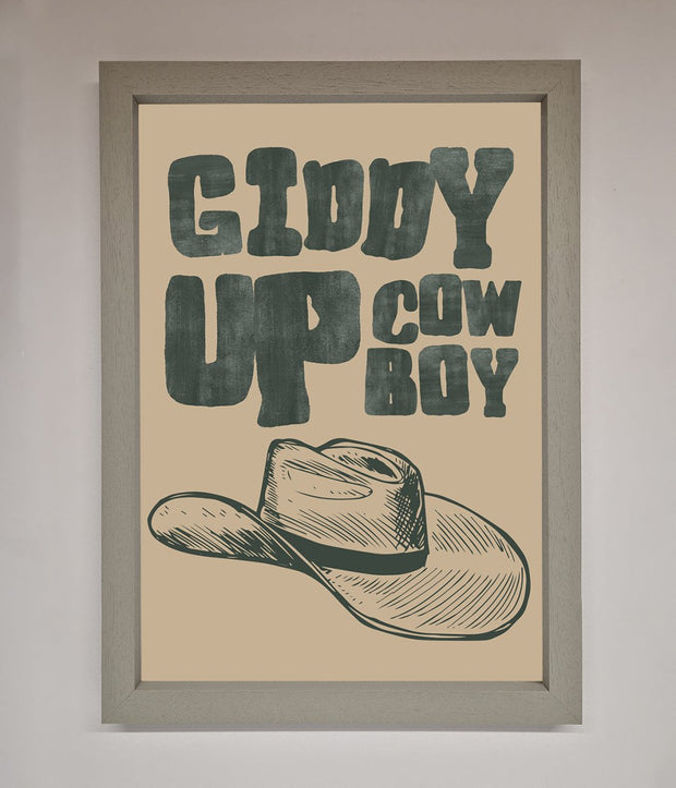 Giddy Up Framed Poster-2