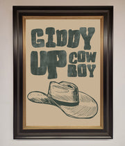 Giddy Up Framed Poster-9