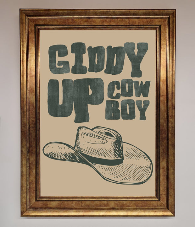 Giddy Up Framed Poster-7