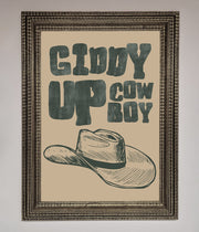 Giddy Up Framed Poster-16