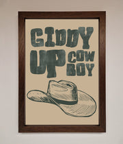 Giddy Up Framed Poster-4