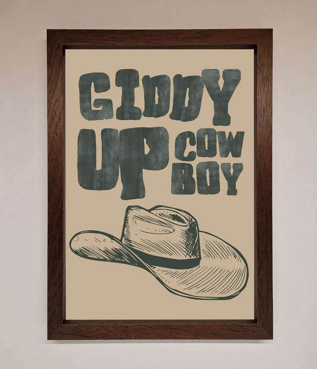Giddy Up Framed Poster-4