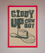 Giddy Up Framed Poster-13