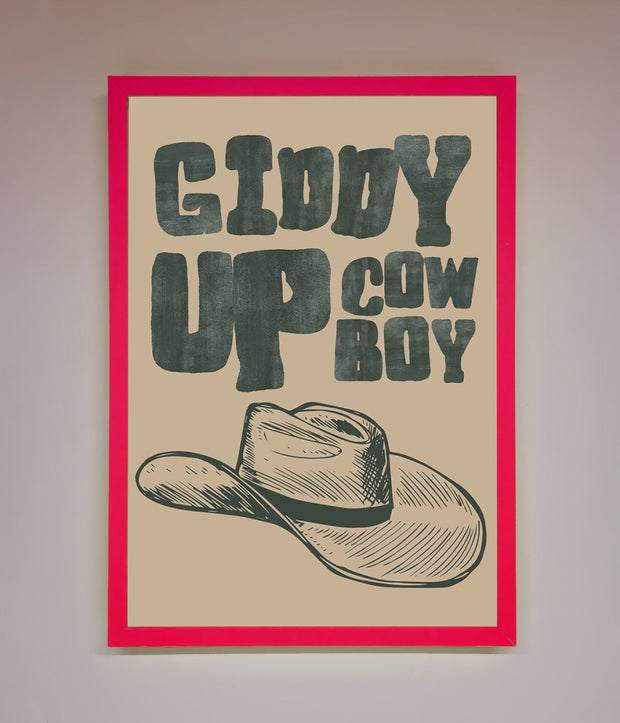 Giddy Up Framed Poster-13