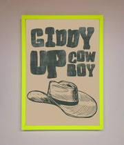 Giddy Up Framed Poster-12