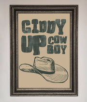 Giddy Up Framed Poster-17