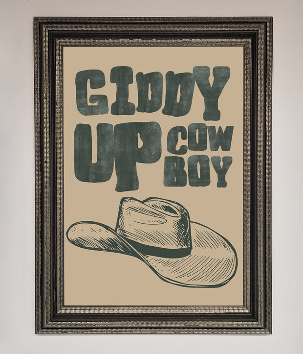 Giddy Up Framed Poster-17