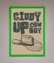 Giddy Up Framed Poster-11