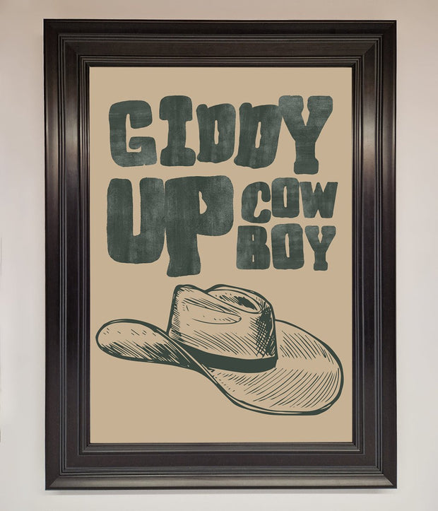 Giddy Up Framed Poster-6