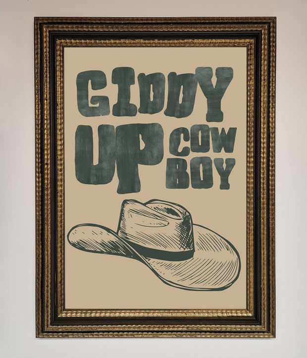 Giddy Up Framed Poster-18