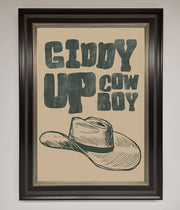 Giddy Up Framed Poster-8