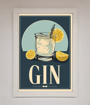 Gin Illustration Framed Poster-2