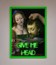 Give Me Head Renaissance Framed Poster-0