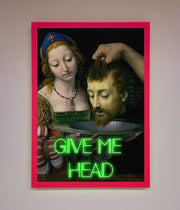 Give Me Head Renaissance Framed Poster-5