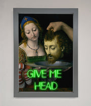 Give Me Head Renaissance Framed Poster-4