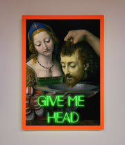 Give Me Head Renaissance Framed Poster-6