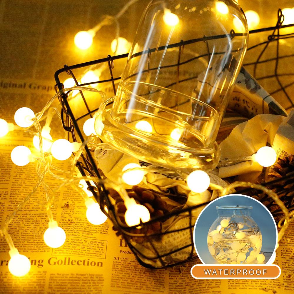 Globe Fairy String Lights Christmas Decoration-1