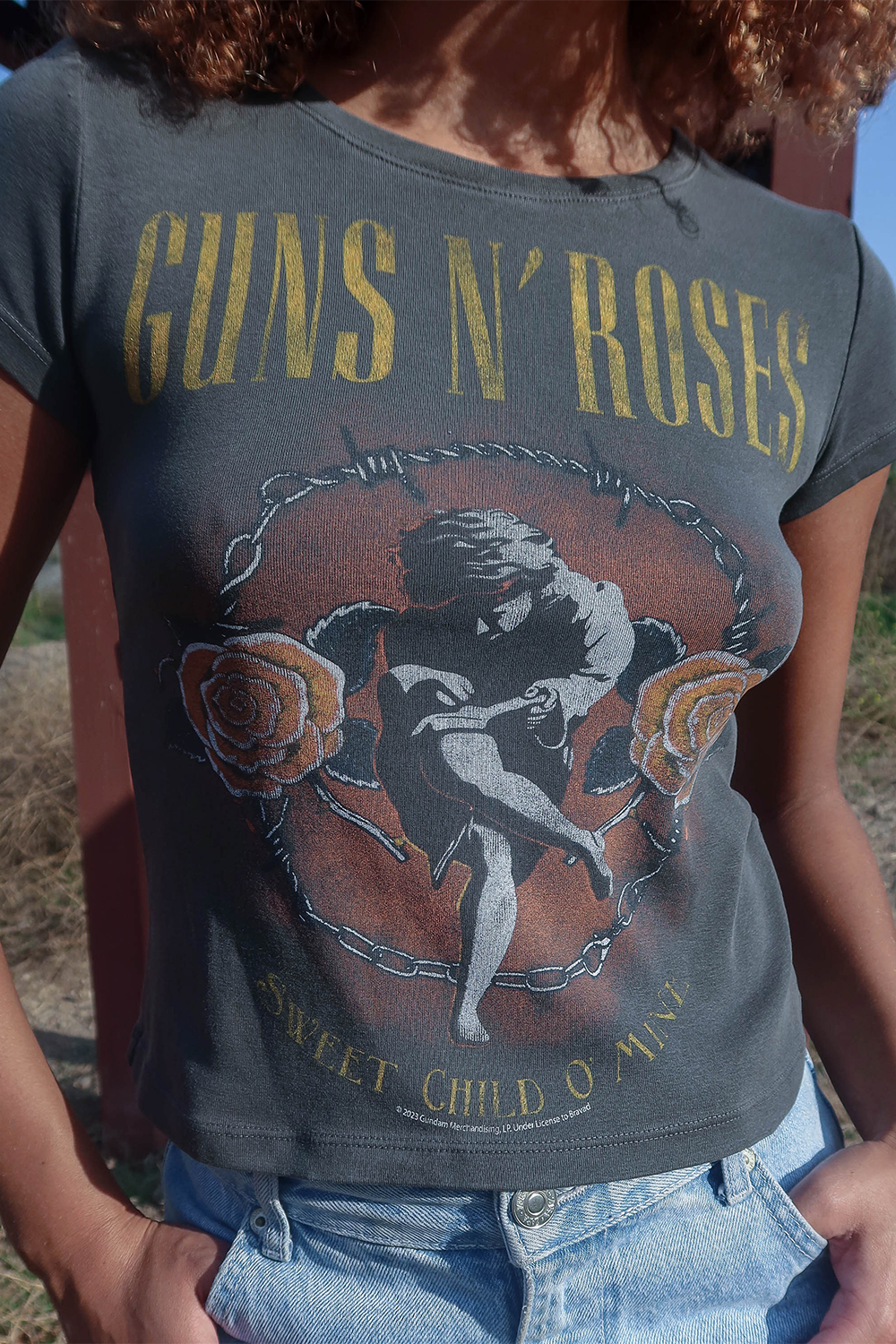 Guns N Roses Sweet Child O' Mine Baby Tee by People of Leisure-4