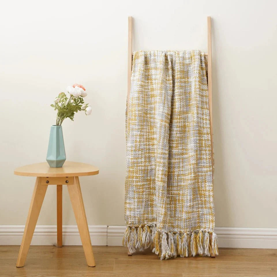 Golden Glow Knit Blanket-2