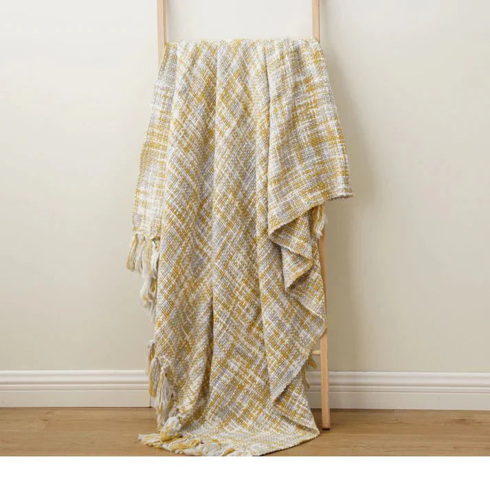 Golden Glow Knit Blanket-1