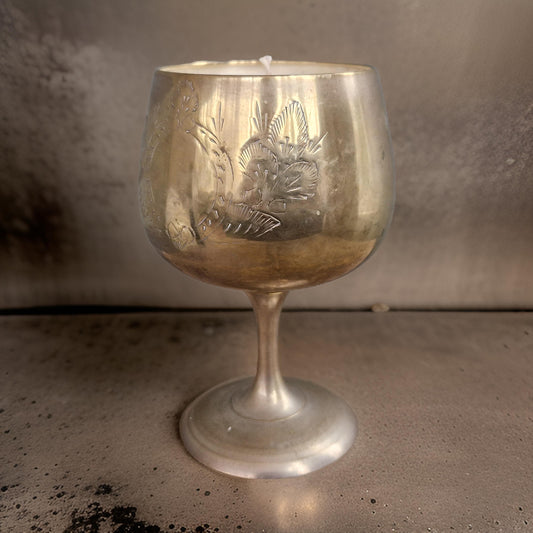 Golden Goblet Candles | Frankincense & Myrrh-0