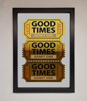 Good Times Tickets Foil Print-6