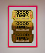 Good Times Tickets Foil Print-13