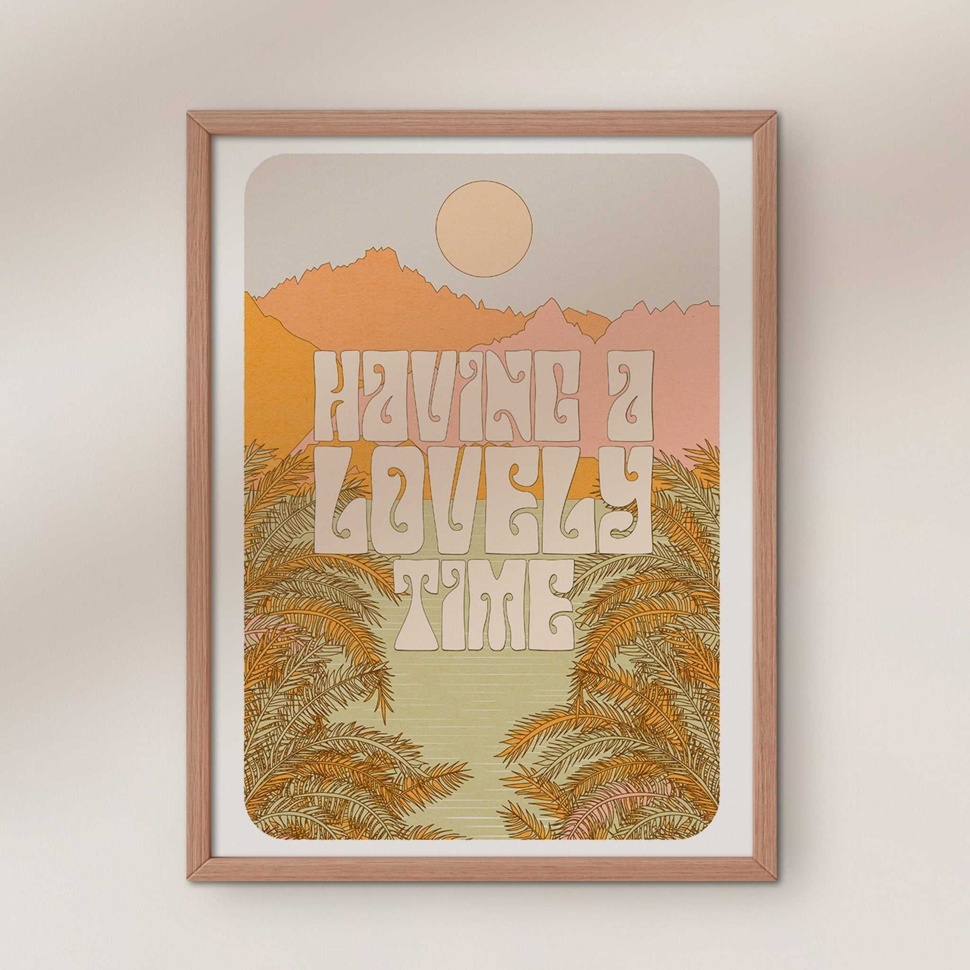 Having A Lovely Time Art Print-2