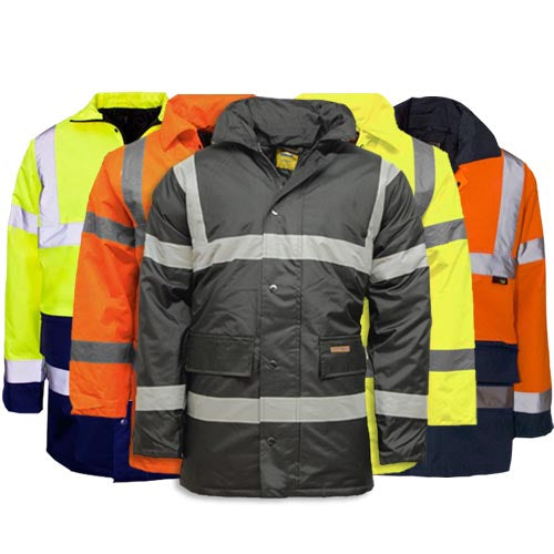 HV302 Hi Vis Waterproof Parka Jacket-0