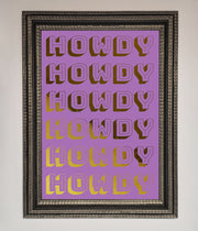 Howdy Foil Print-17
