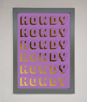 Howdy Foil Print-8