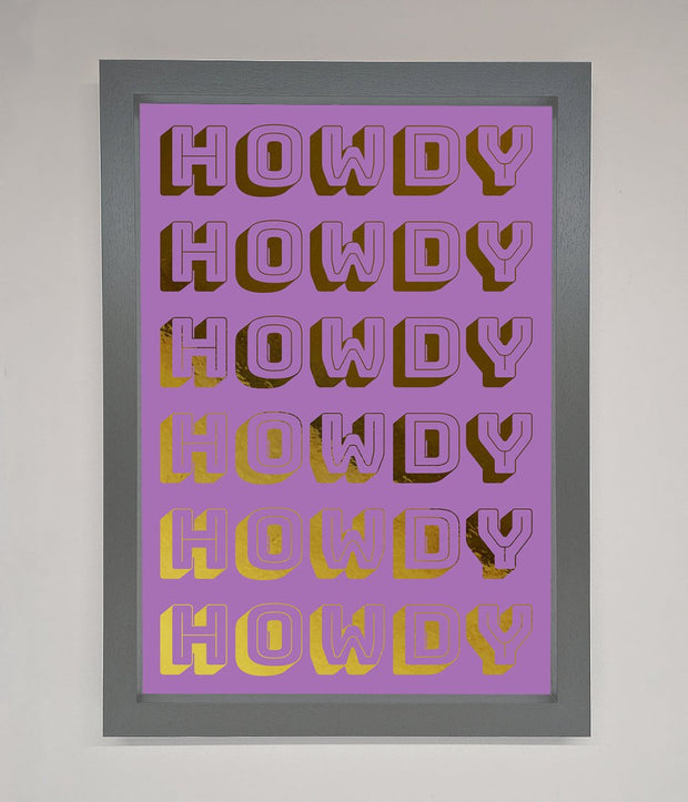 Howdy Foil Print-8