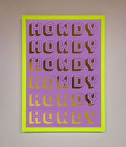 Howdy Foil Print-12
