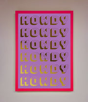 Howdy Foil Print-13