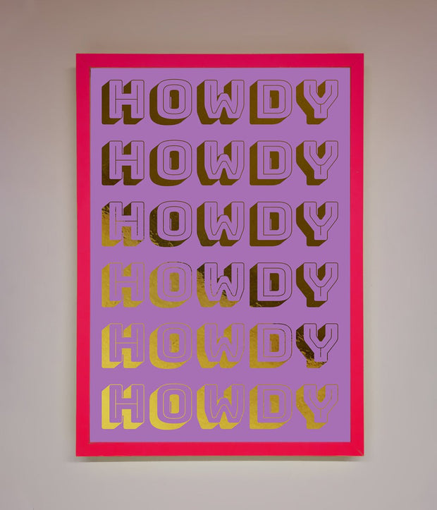 Howdy Foil Print-13