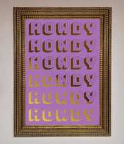Howdy Foil Print-15