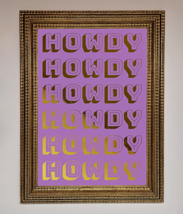 Howdy Foil Print-15