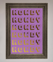Howdy Foil Print-16