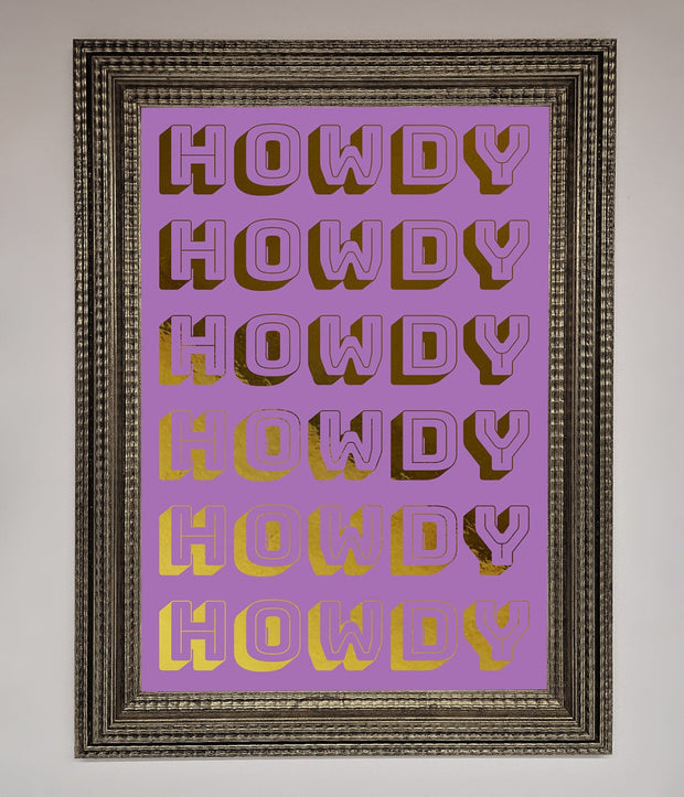 Howdy Foil Print-16