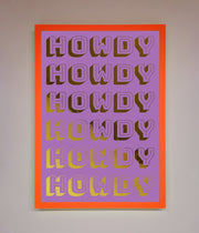Howdy Foil Print-10