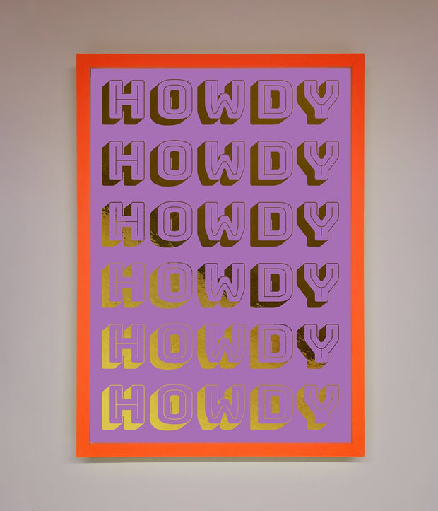 Howdy Foil Print-10