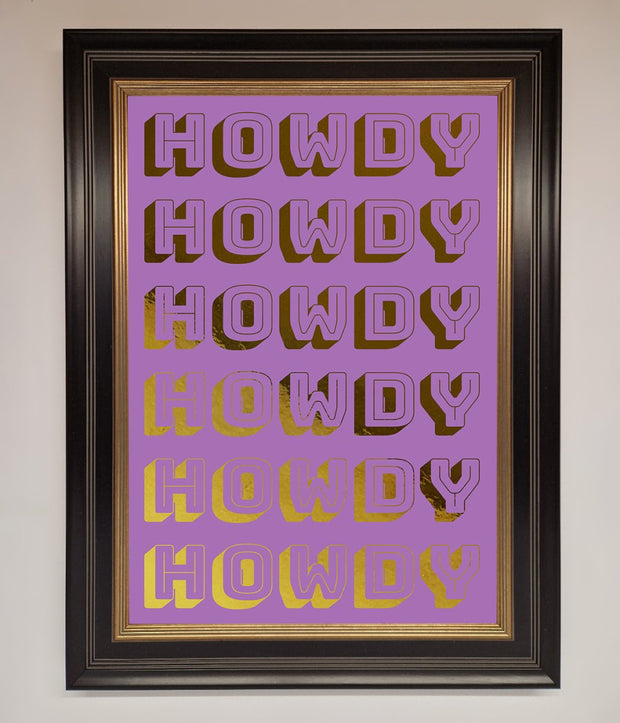 Howdy Foil Print-4