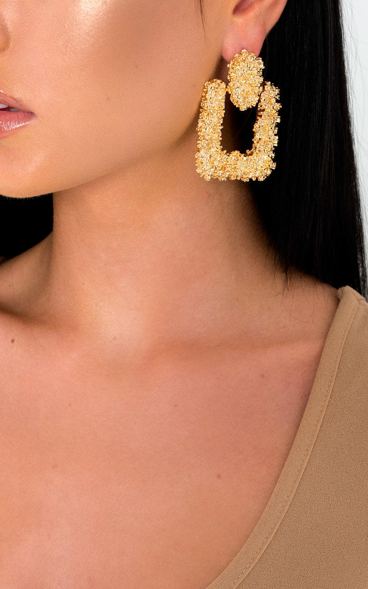 Statement Drop Earrings-2