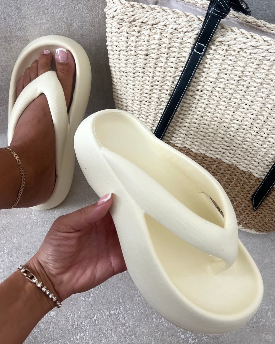 Chunky Platform Flip-Flops Sandals-6