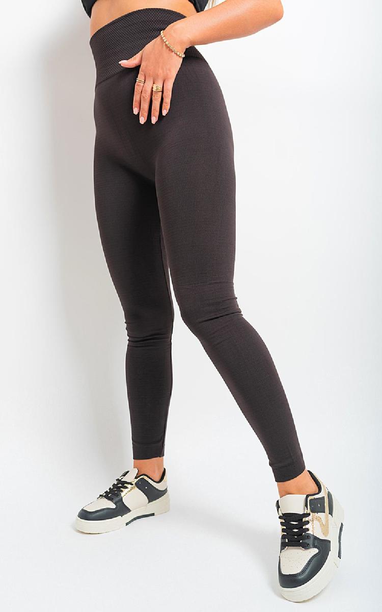 High Waist Tummy Compression Slimming Leggings-0