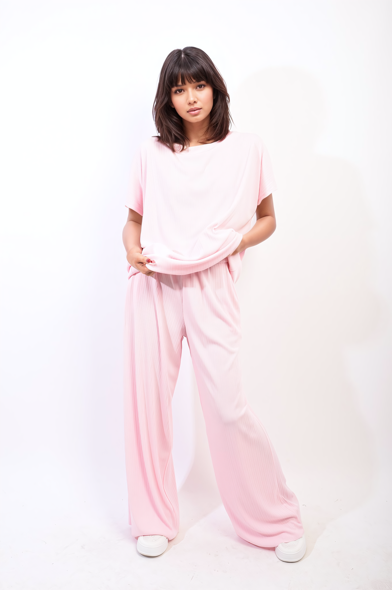 Oversized Top and Wide Leg Trouser Co-ord Set-4