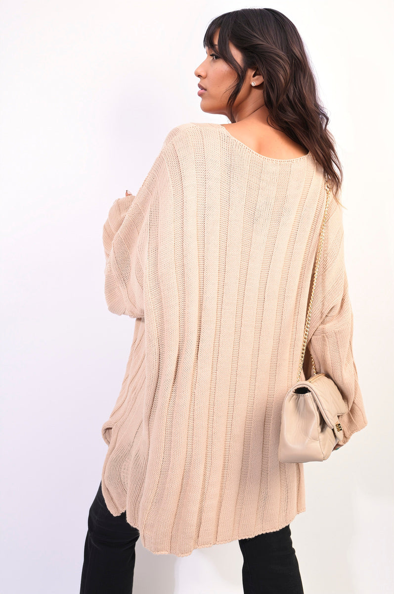 Oversized Knitted Jumper-2