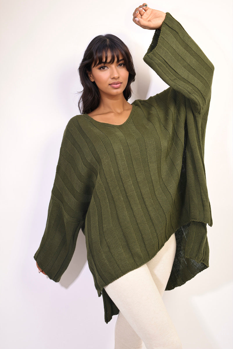 Oversized Knitted Jumper-3