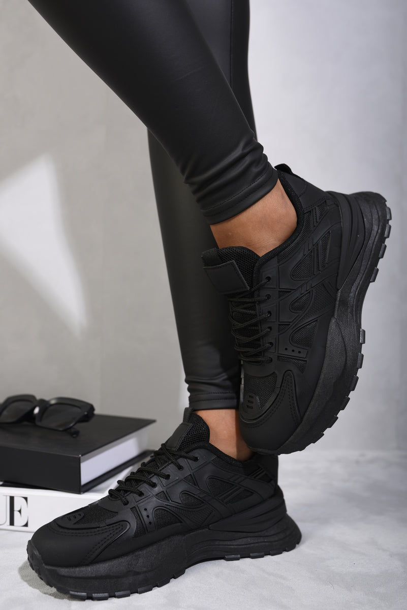 Lace-Up Chunky Trainers-0