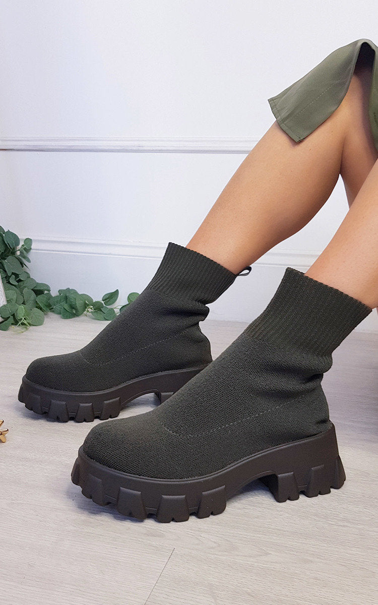 Chunky Sock Boots-4